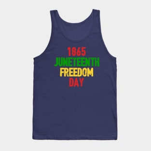 1865 JUNETEENTH FREEDOM DAY Tank Top